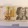 1992 Slovenian 20 Tolarjev Banknote Slovenia Currency Scientist Note Vajkard Image 2