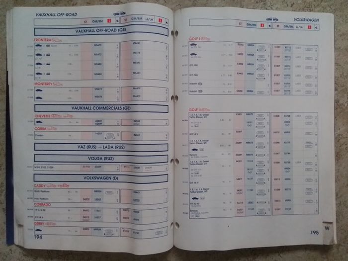 Monroe Suspension Reference Book.