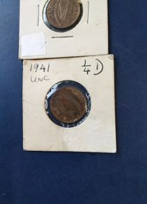Two Eire   Mint  Farthings