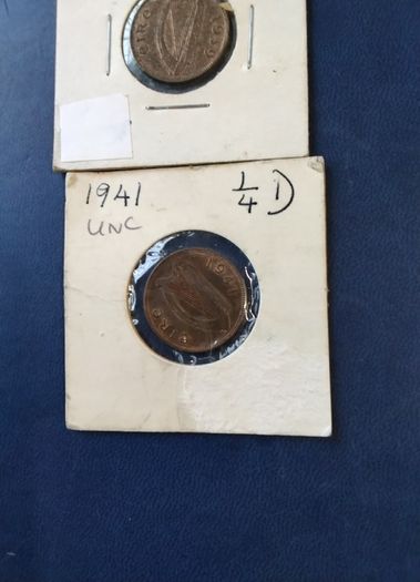 Two Eire   Mint  Farthings