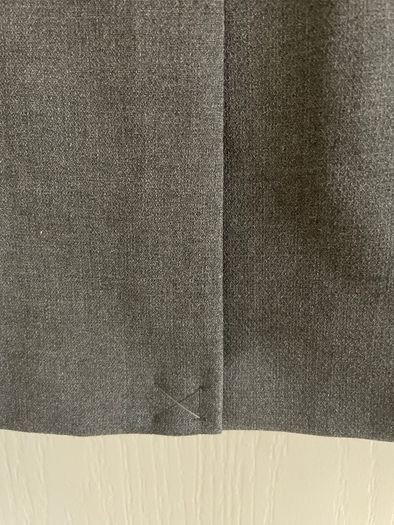 Navy Tailoring charcoal grey blazer, size 10