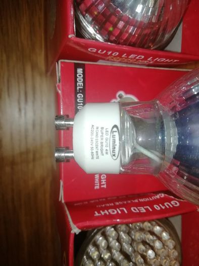 Luminux GU10 non-dimmable led bulbs x17