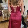 debs dress red. xxxs Image 3