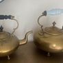 Antique Brass Kettles Image 2