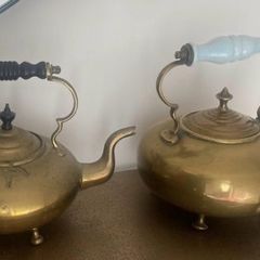 Antique Brass Kettles