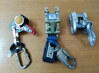 Fall arrest devices - HACA, Latchways and SALA Railok