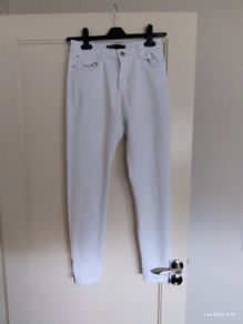 Women's white jeans