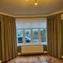 Bay Window Curtain with Brass poll Image 2