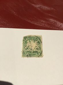 Rare Old German stamp