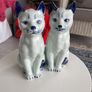 Large Vintage Ceramic Cats Image 3