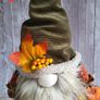 Handmade Gnomes. Autumn decoration. Key rings pumpkin or  Gnome. Image 7