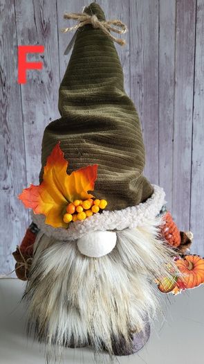 Handmade Gnomes. Autumn decoration. Key rings pumpkin or  Gnome.