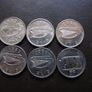 10 Irish 5 pence coins (1993-2000). Nice Condition! Image 3