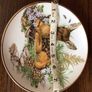 A pair of Decorative China 8 inch Wildlife picture plates fox and deer Image 4