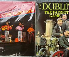 2 x The Dubliners single vinyl albums in vg+ condition 5 euros each