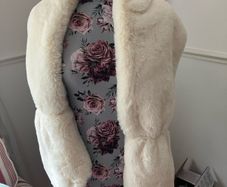 Stunning fur stole, two available, brand new
