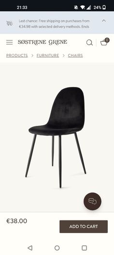 Blue dining chairs
