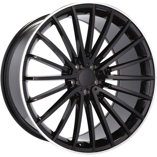21" S AMG black Alloy Wheels Mercedes Audi Seat Skoda Vw 5x112
