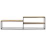 TV Cabinet 180x30x50 cm Rough Mango Wood Image 8