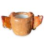 Unique Handmade Creepy Fairy Flower Pot Clay Brand New Image 5