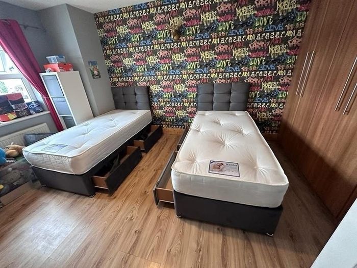 Single Divan Beds With Mattresses