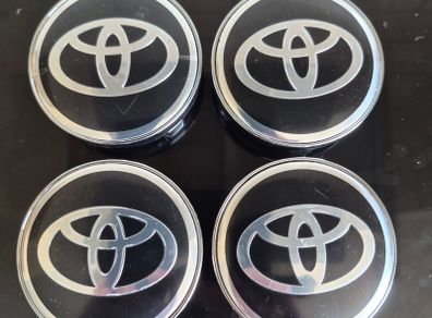 4 x Toyota caps -60mm (For Aftermarket) FREE POST