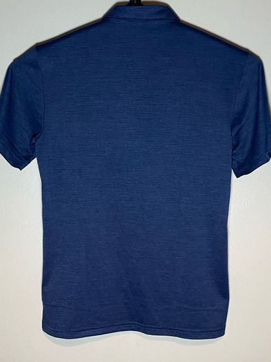 Adidas Mens Navy Polo Neck Short Sleeve T-Shirt Size S