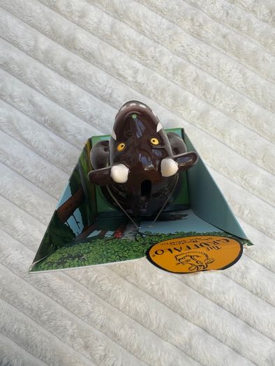 Gruffalo Money Box with chocolate coins Damaged Box Chocolate expired AUG 2015 Please see photos