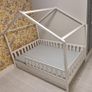 Kids Bed Toddler House Bedroom Bunk Bed Image 3