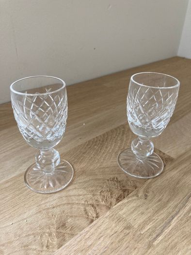 Waterford Crystal Glasses x 2 - Donegal Pattern