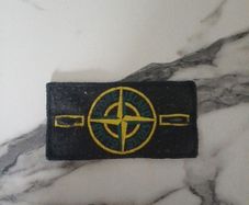 stone island badge