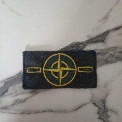 stone island badge