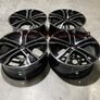 19" Inch SQ8 Audi style wheels A3 A4 A6 Golf Caddy Van Seat Leon Skoda 5x112 Image 2