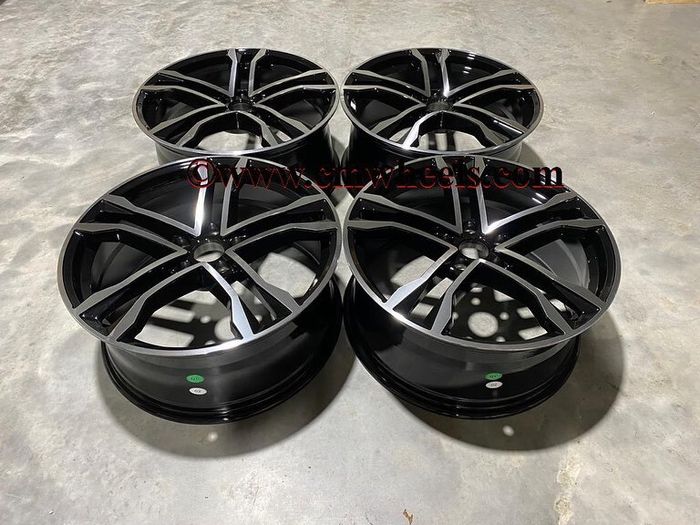 19" Inch SQ8 Audi style Alloy wheels A3 A4 A6 Golf Caddy Van Seat Leon Skoda 5x112