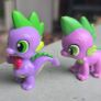 Duo 2 X Spike Mini Figures MLP G4 My Little Pony Image 3