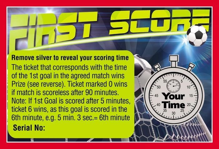 First Goal Scratch Card Sets