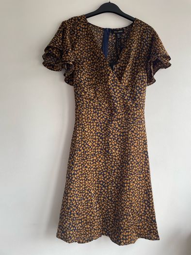 QED navy & gold dress size 16 - New with tags