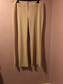 Cream trousers size 18