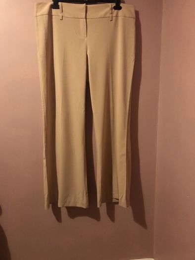 Cream trousers size 18