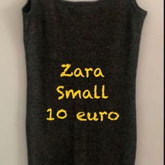 Zara black dress T-shirt dress with sparkles small