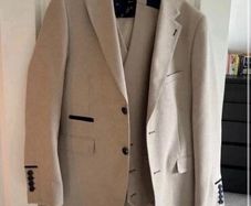Cream Suit - Worn once