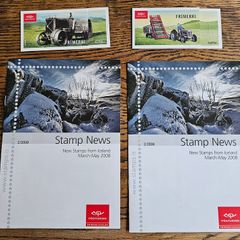 Iceland 2 Stamp News Booklets and 2 Stamp Booklets Mint