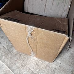 Two Cardboard storage moving boxes