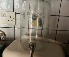 kilner drink dispenser, no lid though