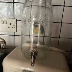 kilner drink dispenser, no lid though