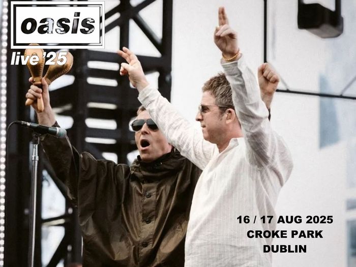 Oasis Croke Park Dublin 2025  Classic Semi-Glossy Paper Poster