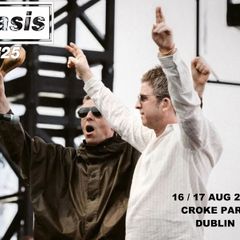 Oasis Croke Park Dublin 2025  Classic Semi-Glossy Paper Poster