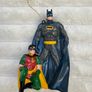 Vintage Batman & Robin Christmas Ornament by Kurt S. Adler 2000 Used Please see photos Image 2