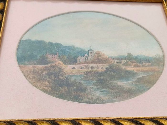 W.W Gill 19th century watercolour
