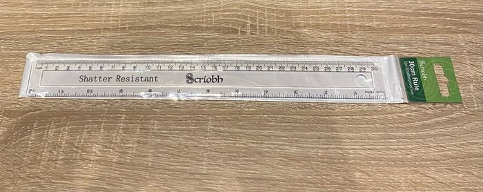 School Shatter Resistant Ruler